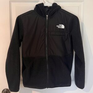 VGUC The north face boys jacket. Size L (12). Black.